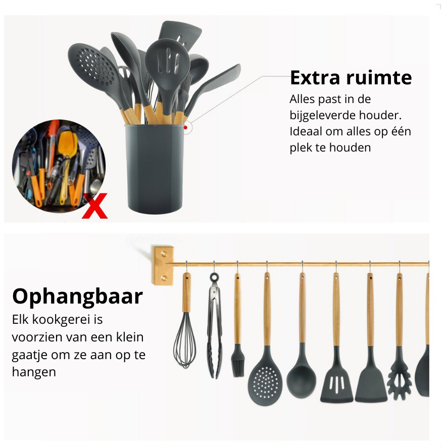 Kookgerei­set – 11-delige keukengerei­set