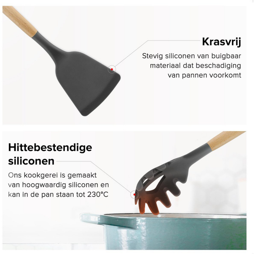 Kookgerei­set – 11-delige keukengerei­set