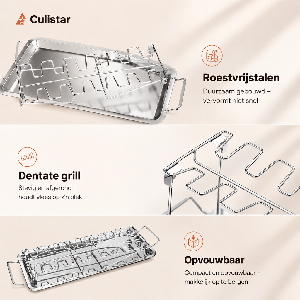 Chicken Wing Rack & BBQ Chicken Rack
