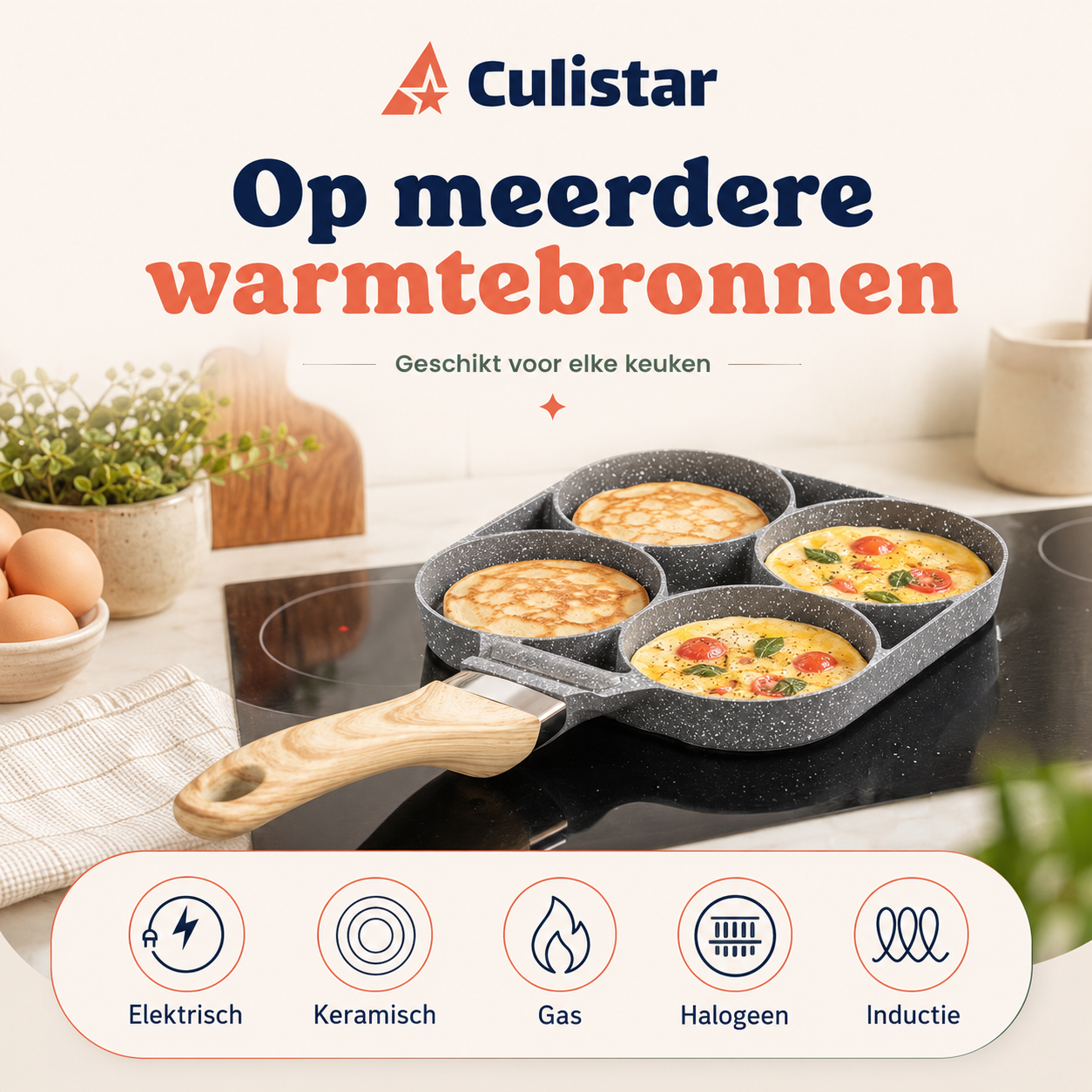Pannenkoekenpan en omeletpan