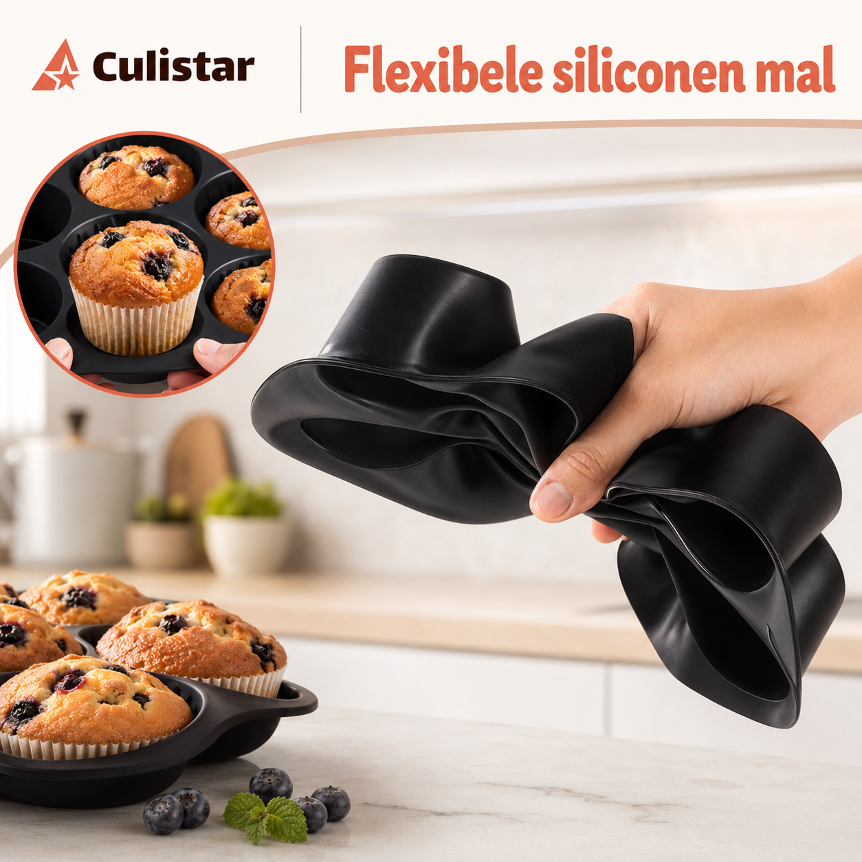 Ronde accessoireset voor airfryer