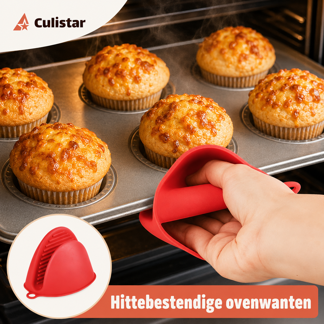 Ronde accessoireset voor airfryer