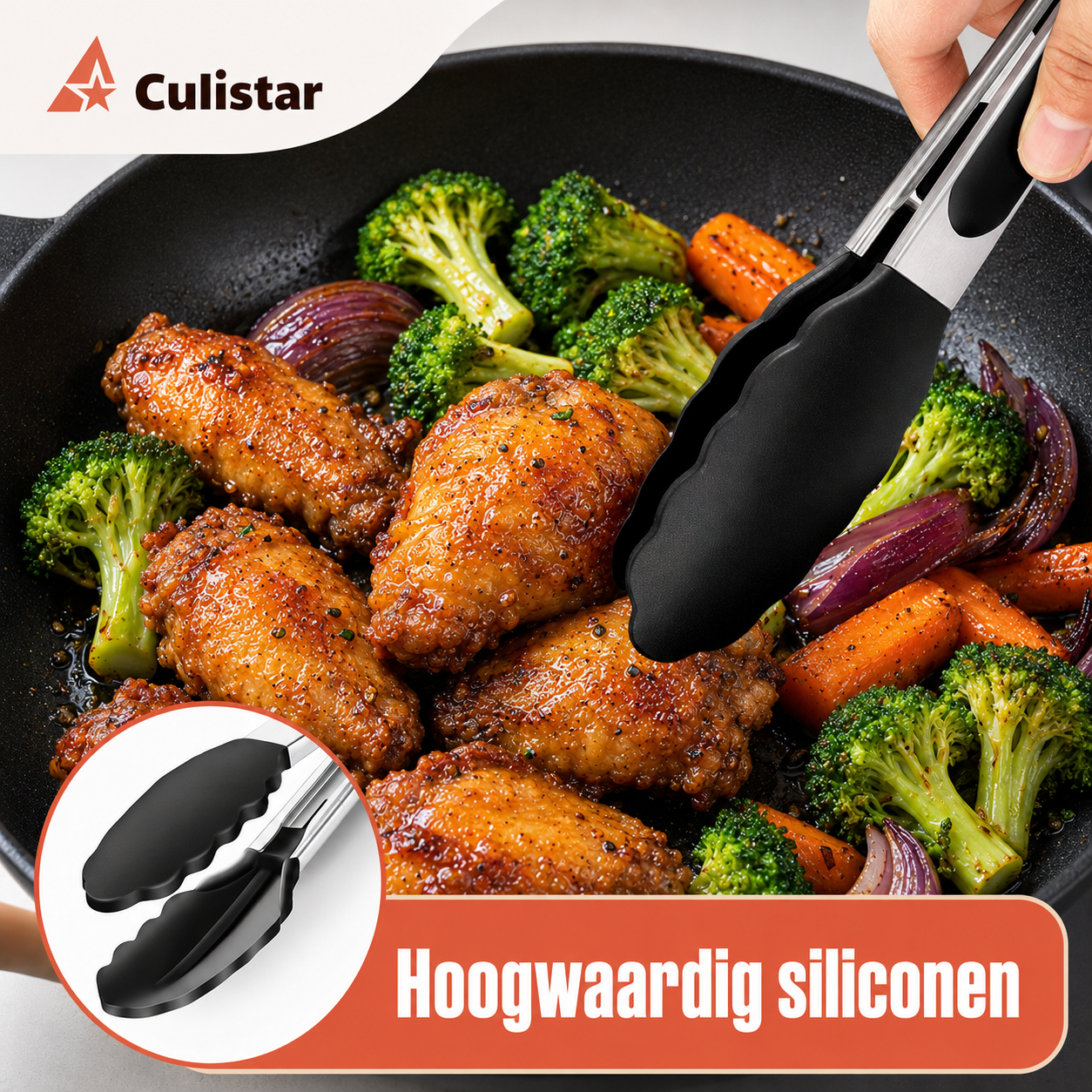 Ronde accessoireset voor airfryer