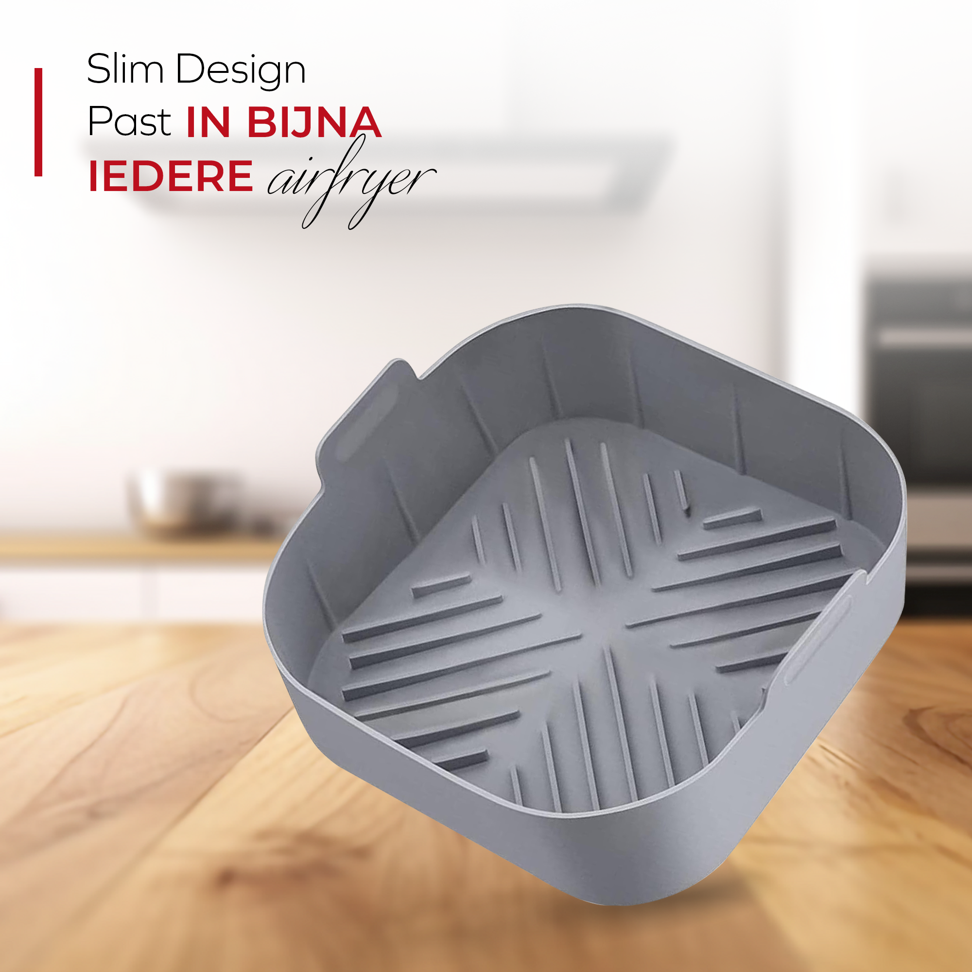 Siliconen inzetstukken voor airfryer
