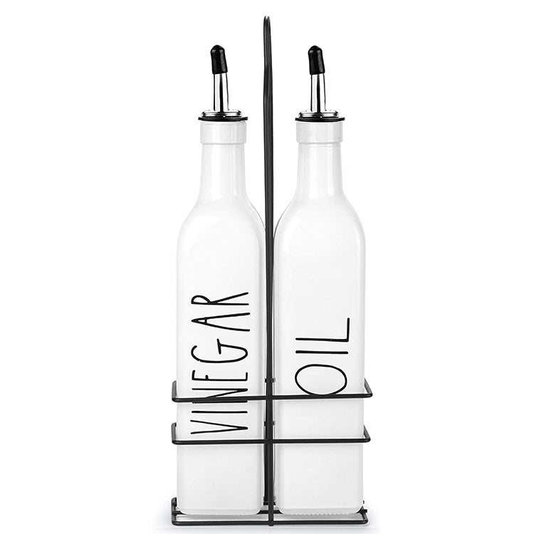 Set voor olijfolie en azijn